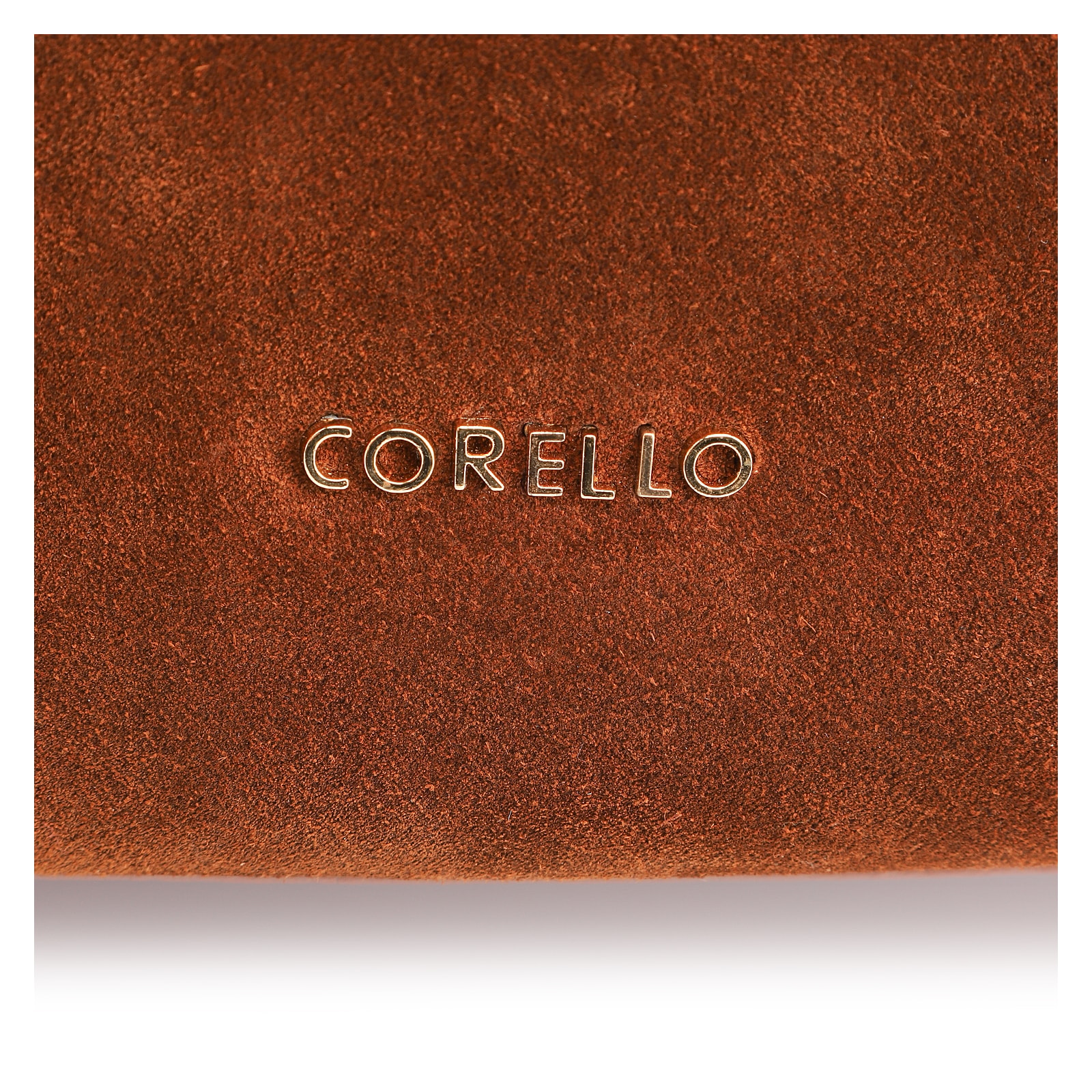 Bolsa Hobo Fivelas Couro Camurça Marrom Claro