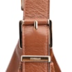Bolsa Hobo Fivelas Couro Camurça Marrom Claro - imagem 8