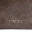 Bolsa Hobo Fivelas Couro Estonado Marrom - imagem 6