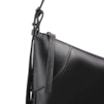 Bolsa Hobo Fivelas Couro Preto - imagem 7