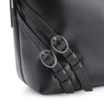 Bolsa Hobo Fivelas Couro Preto - imagem 6