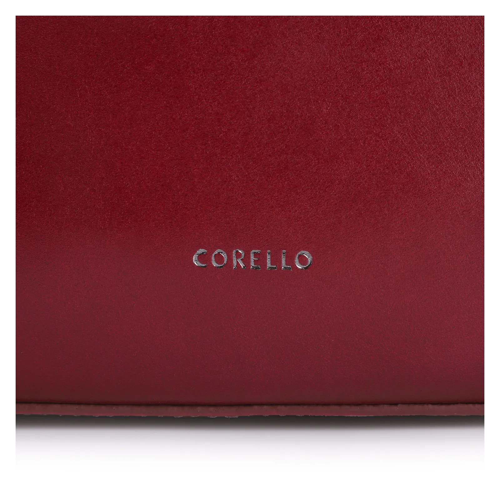 Bolsa Hobo Fivelas Couro Vermelho Cereja
