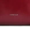 Bolsa Hobo Fivelas Couro Vermelho Cereja - imagem 6