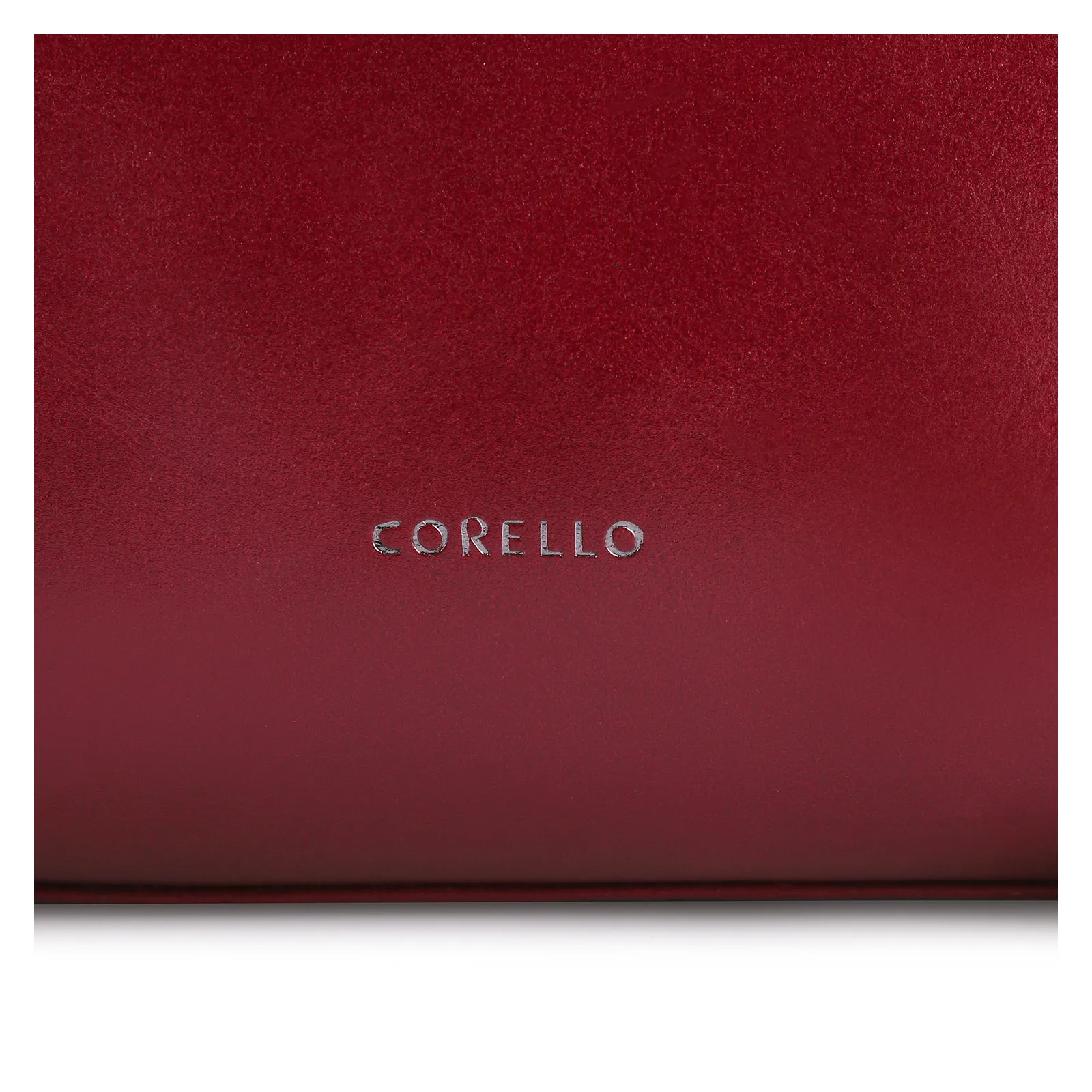 Bolsa Hobo Fivelas Couro Vermelho Cereja