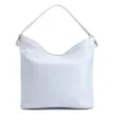 Bolsa Hobo Flor Couro Azul - imagem 3