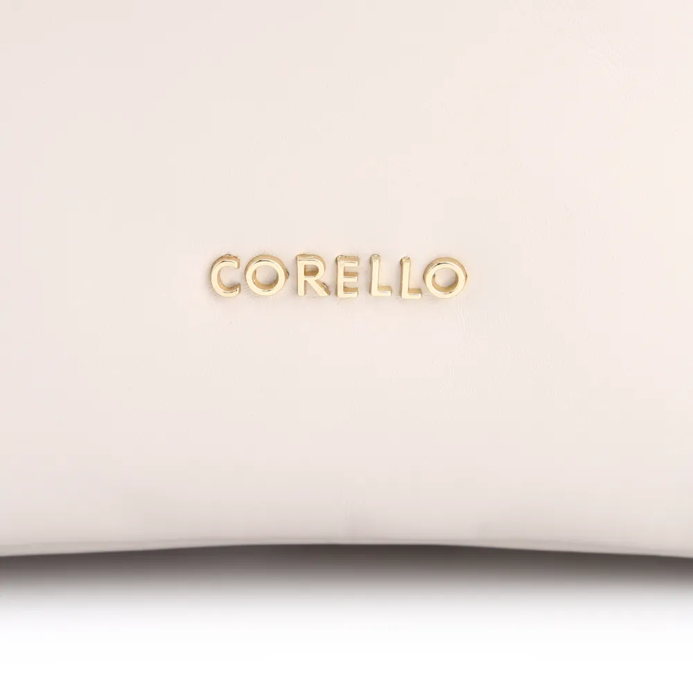 Bolsa Hobo Flor Couro Off White - imagem 7