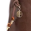 Bolsa Hobo Grande Couro Marrom Alça Larga - imagem 6
