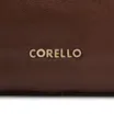 Bolsa Hobo Grande Couro Marrom Escuro  Pedras Laterais - imagem 7