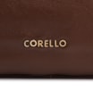 Bolsa Hobo Grande Couro Marrom Pedras Laterais - imagem 7