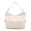 Bolsa Hobo Grande Couro Off White Pedras Laterais - imagem 3