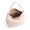Bolsa Hobo Grande Couro Off White Pedras Laterais - imagem 4
