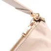 Bolsa Hobo Grande Couro Off White Pedras Laterais - imagem 5