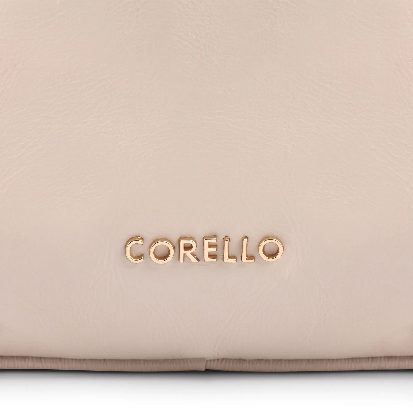 Bolsa Hobo Grande Couro Off White Pedras Laterais