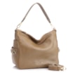 Bolsa Hobo Grande Couro Verde Claro Pedras Laterais - imagem 3