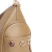 Bolsa Hobo Grande Couro Verde Claro Pedras Laterais - imagem 9