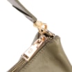 Bolsa Hobo Grande Couro Verde Pedras Laterais - imagem 5