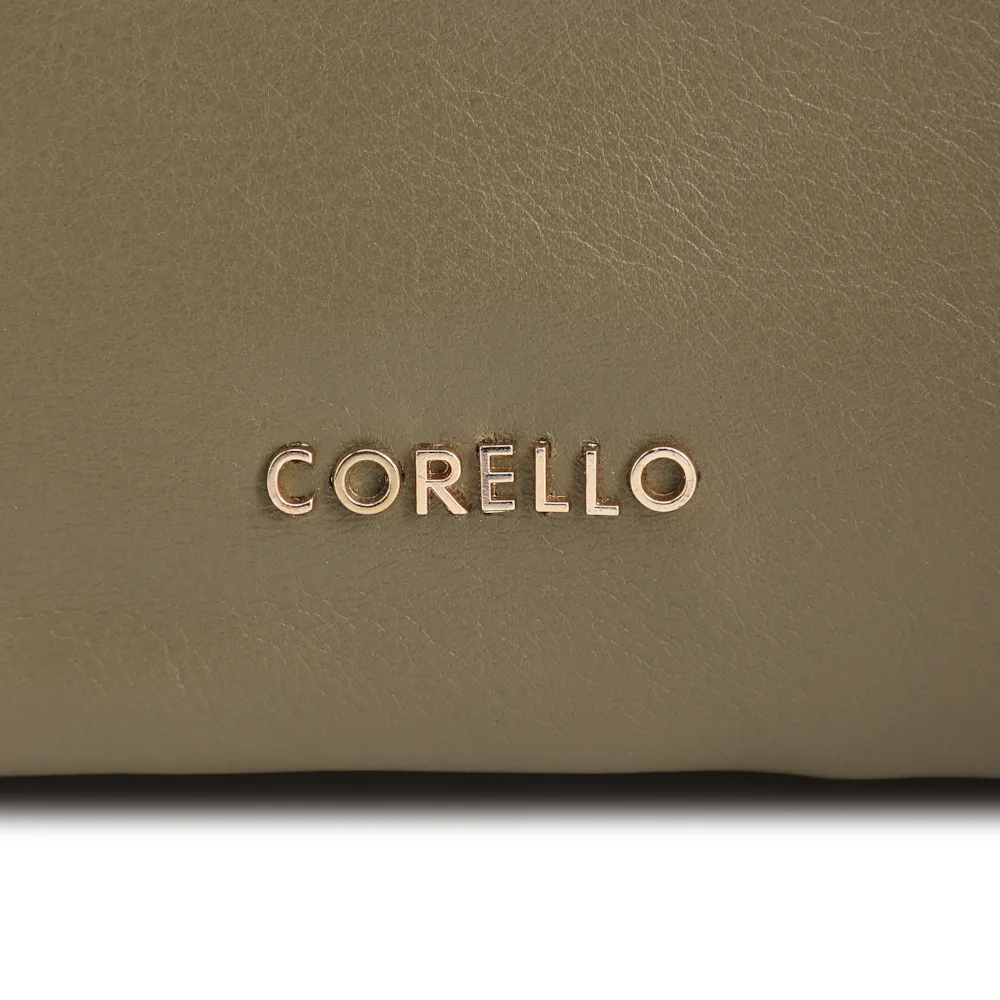 Bolsa Hobo Grande Couro Verde Pedras Laterais - imagem 6