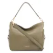 Bolsa Hobo Grande Couro Verde Pedras Laterais - imagem 1