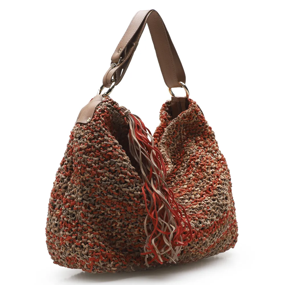 Bolsa Hobo Laranja - imagem 2