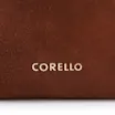 Bolsa Hobo Laser Cut Couro Camurça/Couro Marrom Escuro - imagem 6
