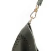 Bolsa Hobo Laser Cut Couro Camurça/Couro Verde - imagem 5