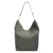 Bolsa Hobo Laser Cut Couro Camurça/Couro Verde - imagem 3