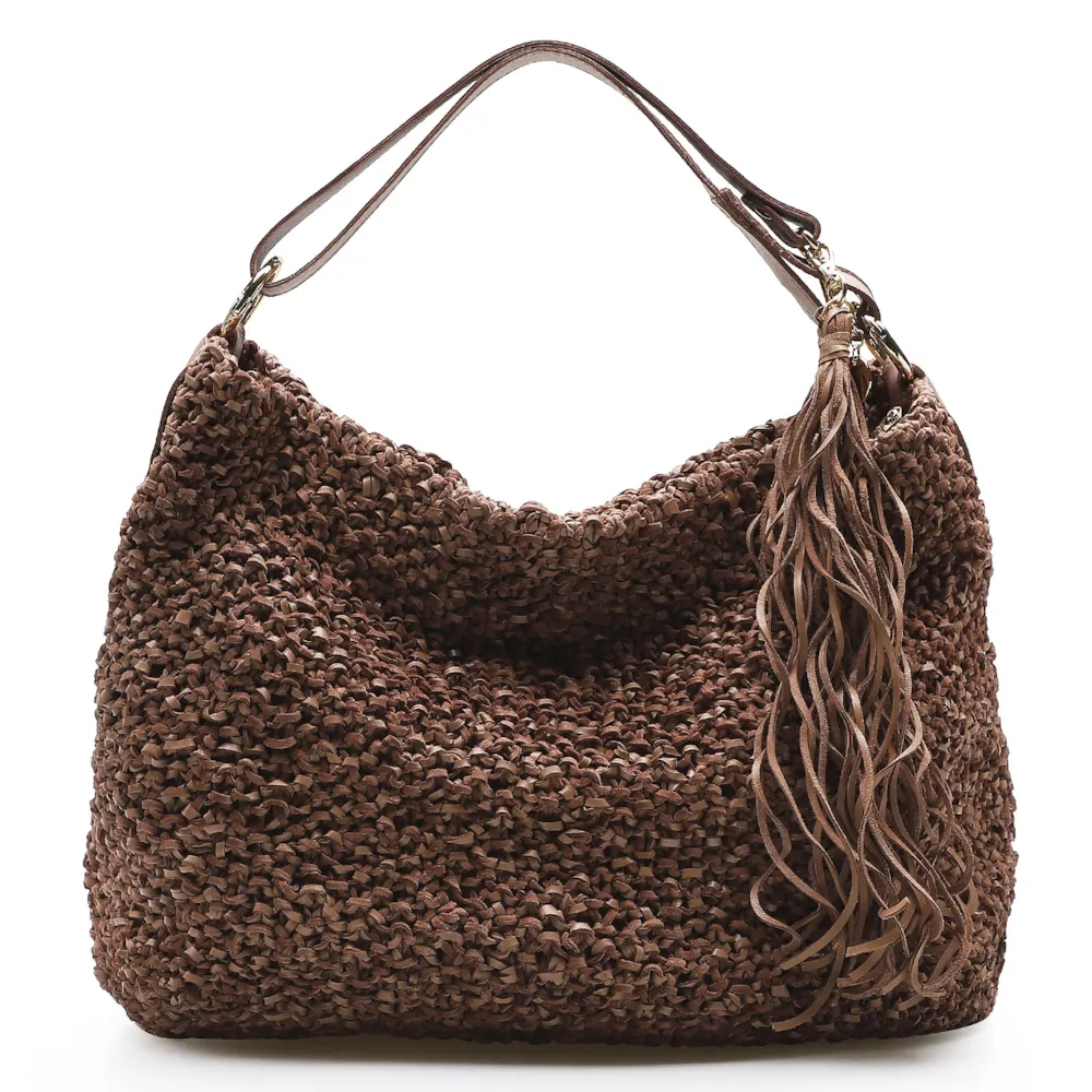 Bolsa Hobo Marrom