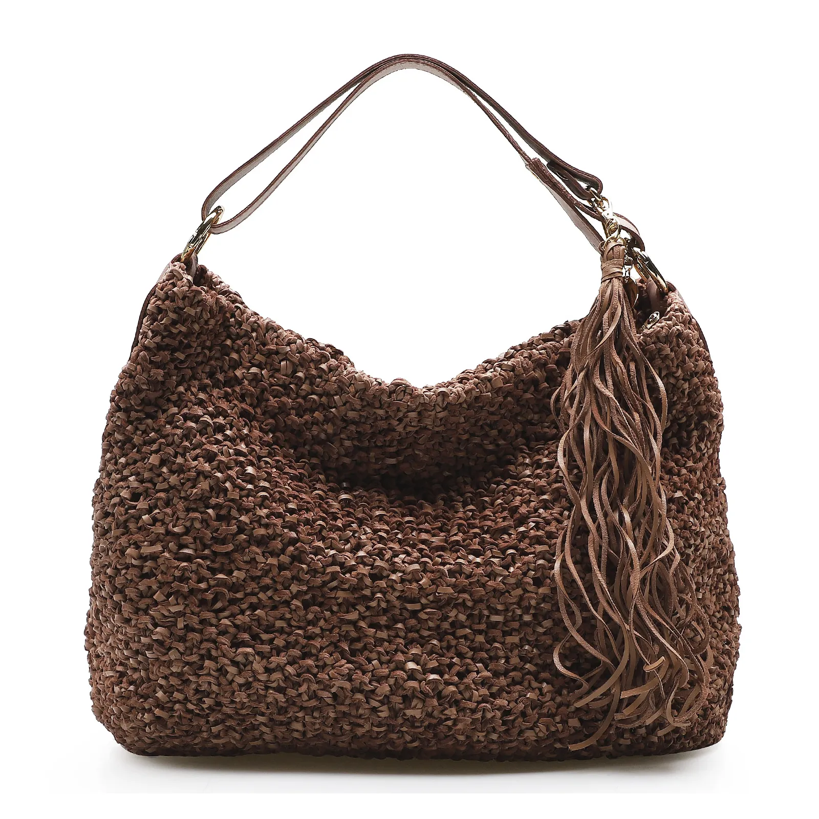 Bolsa Hobo Marrom