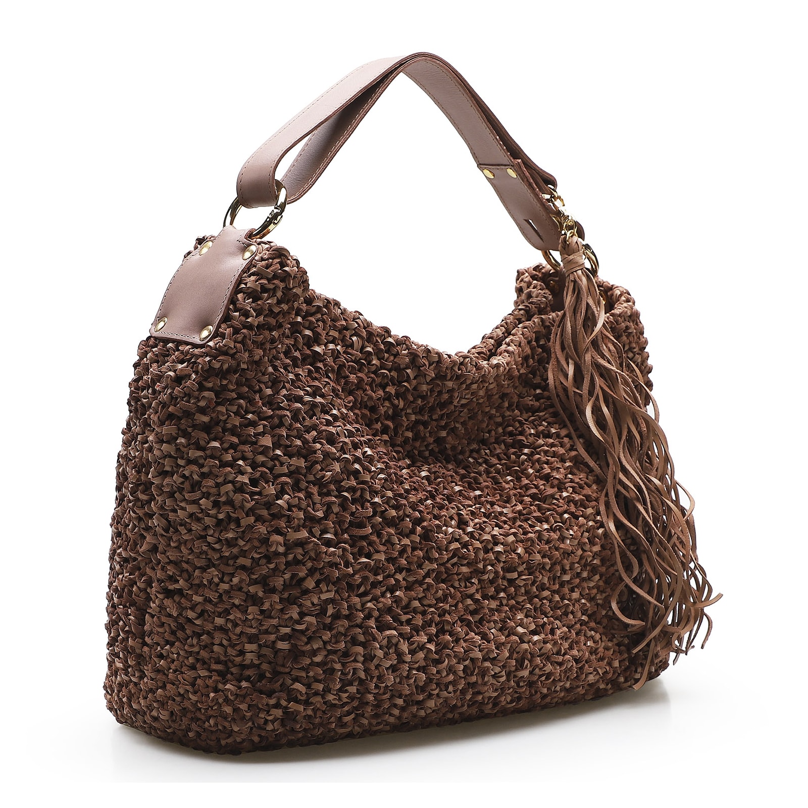 Bolsa Hobo Marrom