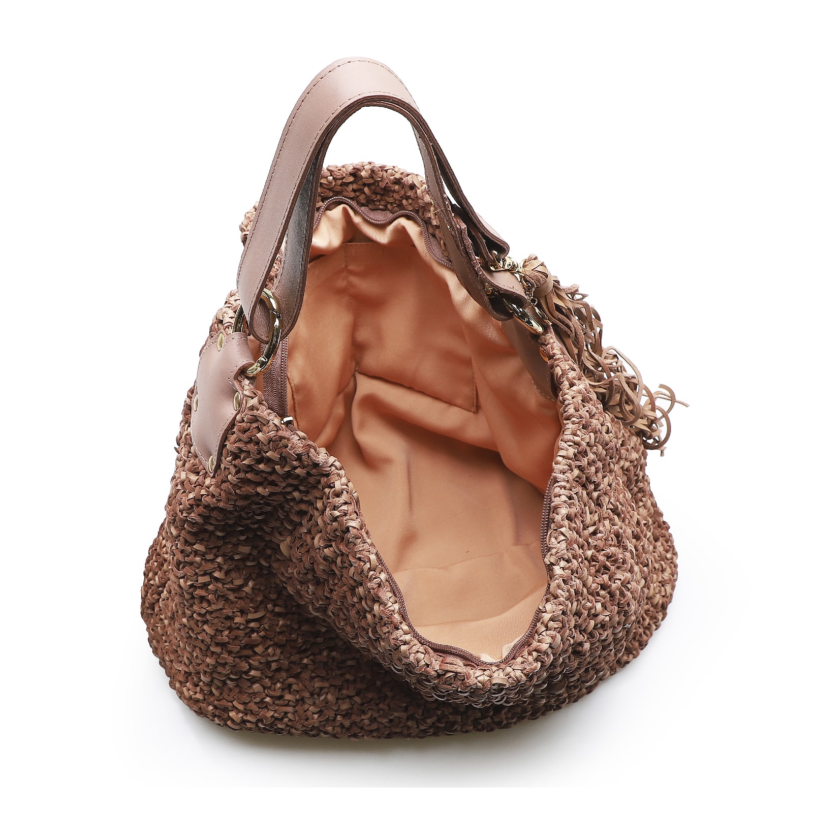 Bolsa Hobo Marrom