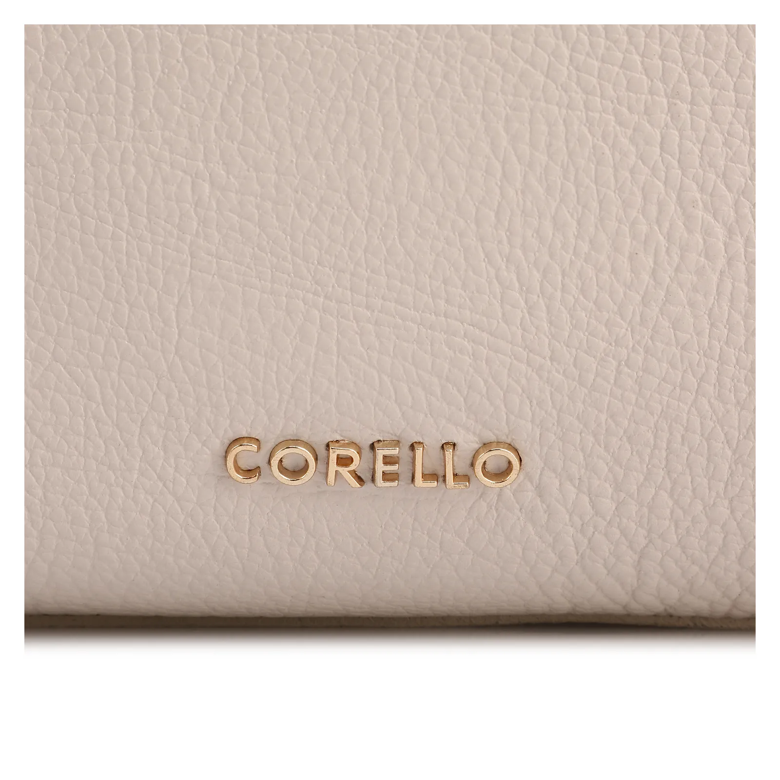 Bolsa Hobo Média Couro Off White Argolas Douradas Laterais