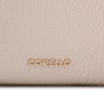 Bolsa Hobo Média Couro Off White Argolas Douradas Laterais - imagem 6