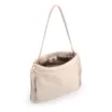 Bolsa Hobo Média Couro Off White Barbicachos Laterais - imagem 4