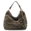 Bolsa Hobo Oliva/Marrom/Bege - imagem 1