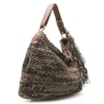 Bolsa Hobo Oliva/Marrom/Bege - imagem 2