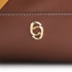 Bolsa Hobo Patchwork Couro Marrom/Patchwork Colorido - imagem 7
