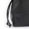 Bolsa Hobo Patchwork Couro Preto/Patchwork Preto - imagem 8