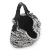 Bolsa Hobo Preto/Branco - imagem 4