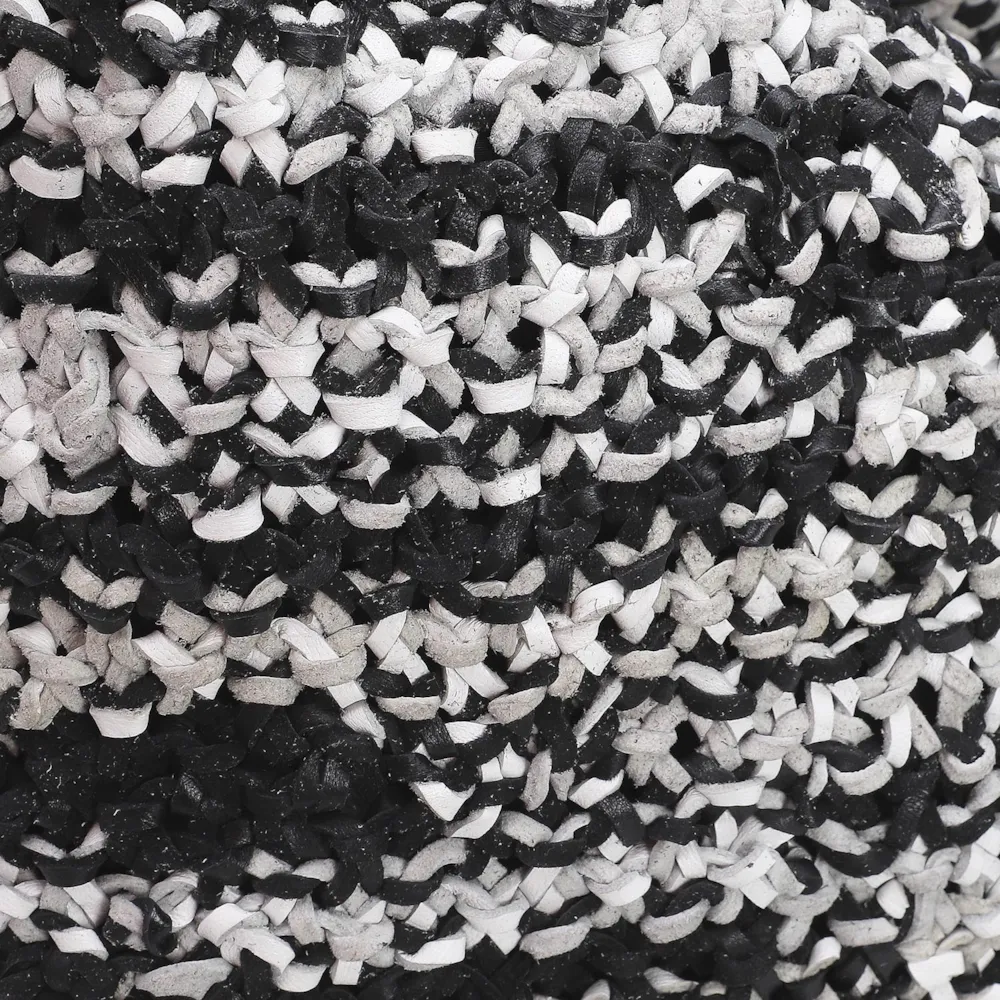 Bolsa Hobo Preto/Branco - imagem 6