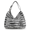 Bolsa Hobo Preto/Branco - imagem 3