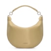 Bolsa Hobo Tressê Couro Amarelo - imagem 4