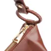 Bolsa Hobo Tressê Couro Marrom - imagem 6