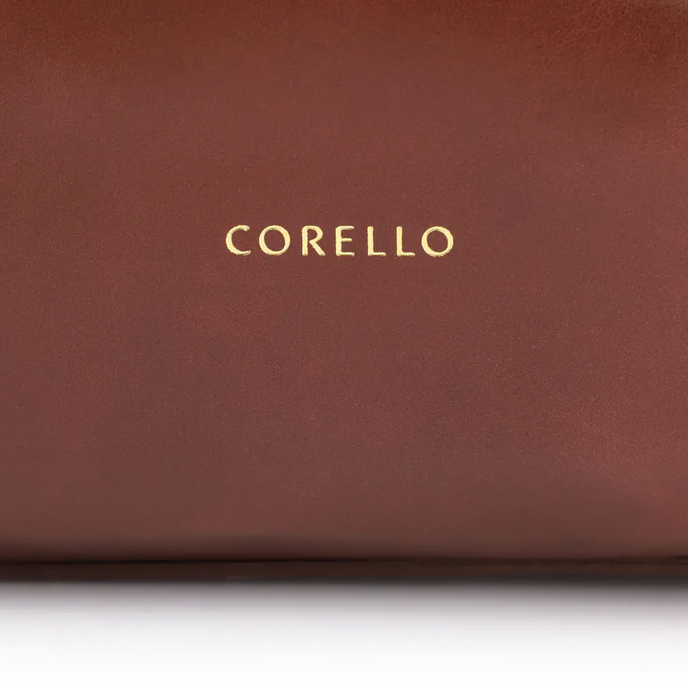 Bolsa Hobo Tressê Couro Marrom - imagem 7