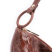 Bolsa Hobo Tressê Couro Marrom - imagem 8