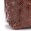 Bolsa Hobo Tressê Couro Marrom - imagem 9