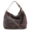 Bolsa Hobo Trico Caramelo/Amora/Azul Pacifico - imagem 3