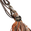 Bolsa Hobo Tricô Laranja Mescla - imagem 5