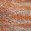 Bolsa Hobo Tricô Laranja Mescla - imagem 6