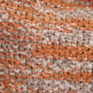 Bolsa Hobo Tricô Laranja Mescla - imagem 6
