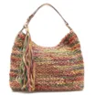 Bolsa Hobo Tricô Mescla Verde - imagem 1